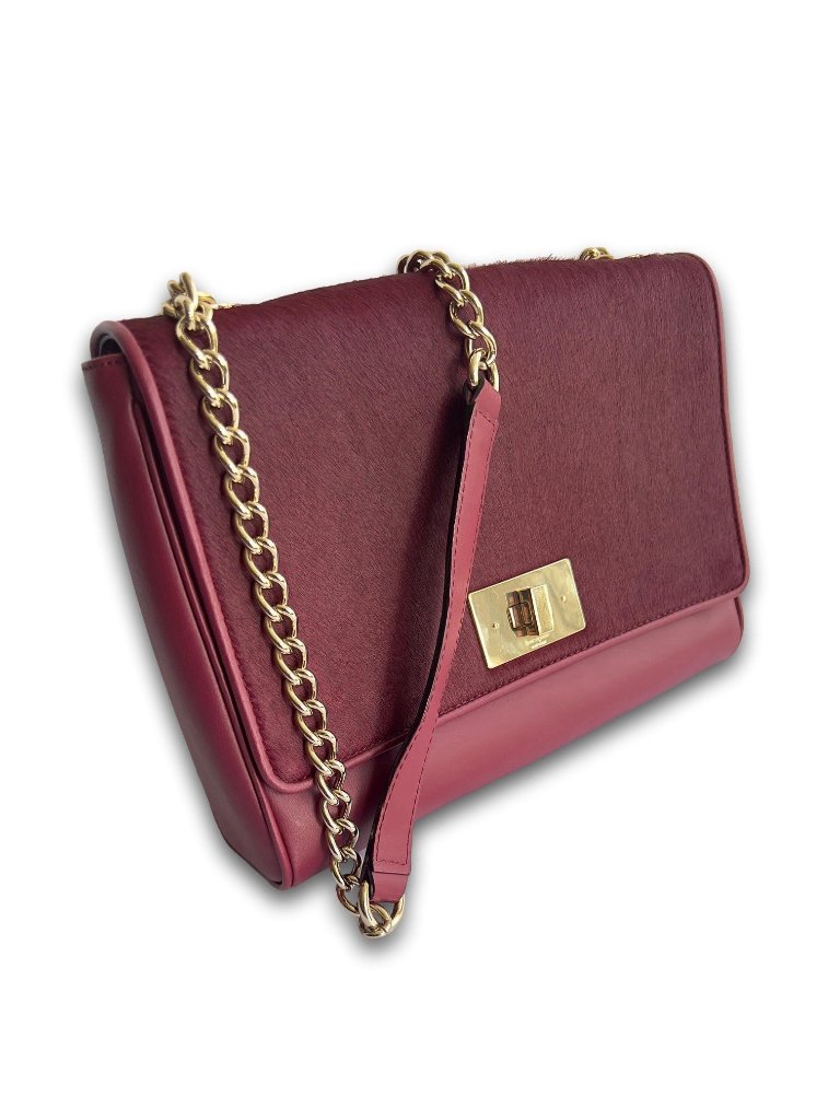 Luxurious Kate Spade New York Burchelli Bethany Flap Shoulder Bag Merlot